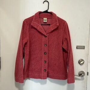 L.L. Bean Women’s fleece button up sweater